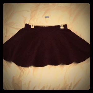 Maroon skirt